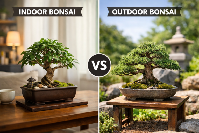 Indoor Bonsai vs Outdoor Bonsai: Which Is Better for Healthy Growth?